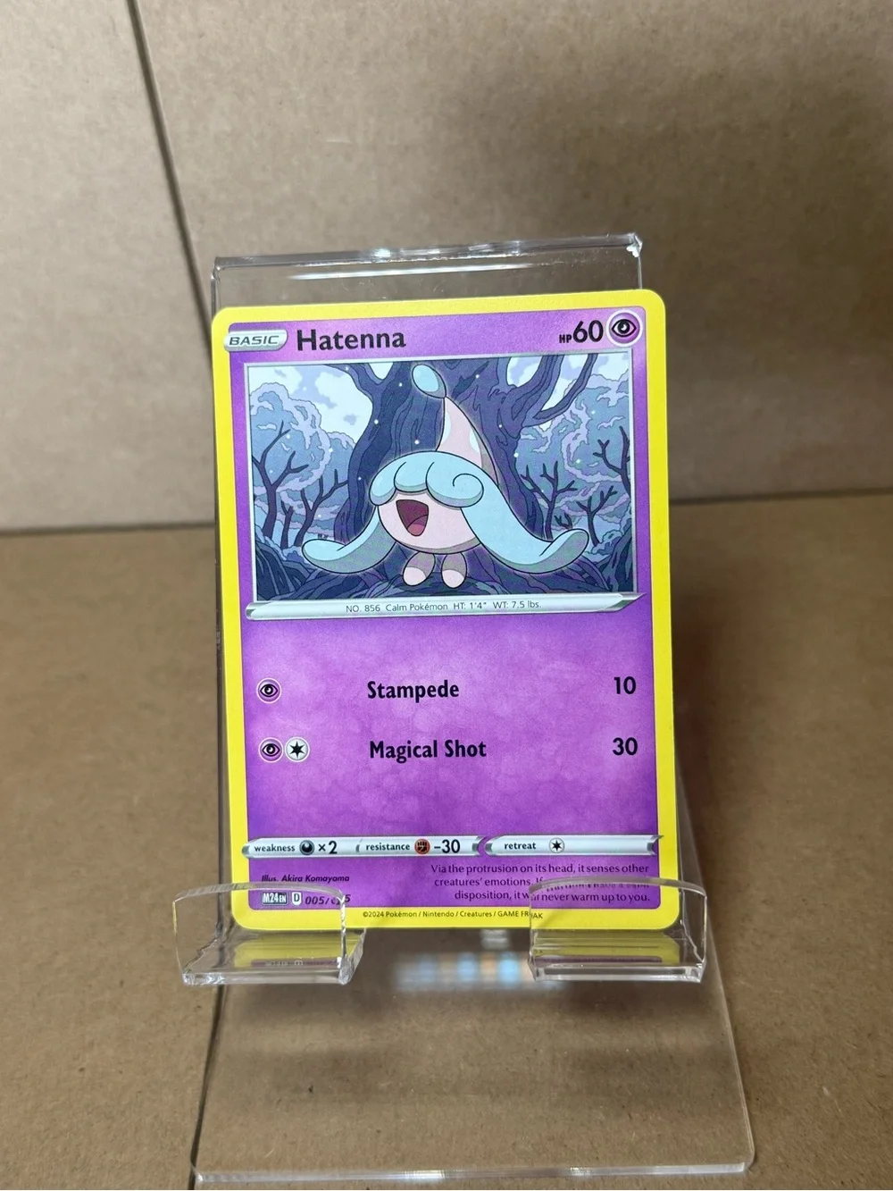 Pokemon Trading Cards Bundle Lot of 4  Drampa Jigglypuff Rayquaza Hatenna